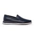 Mocassim Boston em Couro Floater Marinho