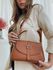Bolsa Crossbody Baguete Detalhe strass 