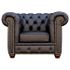 POLTRONA Chesterfield Duque 1 Lugares 1,18 preto 