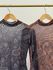Body Tule Estampa Paisley - Preto 