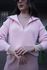 Blusão Tricot Zíper Monte-Carlo - Rosa Bebê 