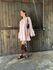 Vestido Curto Fluido Lituânia - Rosa
