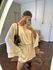 Vestido Curto Fluido Lituânia - Bege