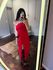 Vestido Tomara que Caia Babados e agenda Alessandra - Vermelho 