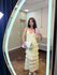 Vestido Tricot Longo Babadinhos Texturas - Amarelo Manteiga 