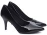 Sapato Scarpin Salto Fino Médio - Preto