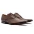 Sapato Social Masculino Oxford Couro Cromo Marrom