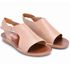 Sandalia Feminino Couro Rebeca Flip Solado Espuma P.U