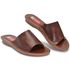 Sandalia Feminina Couro Flip Cleopatra Solado Espuma P.U 