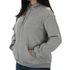 Moletom Feminino Canguru Liso Capuz Cordão Flanelado 