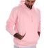 Moleton Masculino Canguru Liso Capuz Cordão Flanelado 