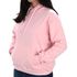 Moletom Feminino Canguru Liso Capuz Cordão Flanelado 