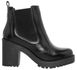 BOTA FEMININA CONFORT SOLADO BORRACHA PRETO