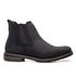 BOTINA MASCULINA COURO LEGÍTIMO PRETO