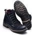 COTURNO MASCULINO COURO LEGÍTIMO PRETO