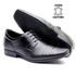 Sapato Social Masculino Calvest em Couro Preto Tradicional De Amarrar - 2300D733