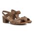 Sandalia Feminina Nude Usaflex