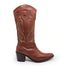  Bota de Salto Baixo Feminina Classic Perlatto Mouro