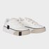 Sneakers Lançamento Branco Ajuste em Velcro