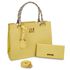 Kit Bolsa Feminina Castelo Relax Amarelo - Zuí Brasil