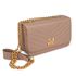 Bolsa Clutch Nude Pequena De Lado Alça De Corrente Zuí Brasil