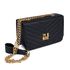 Bolsa Clutch Preta Pequena De Lado Alça De Corrente Zuí Brasil