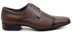 Sapato Social Masculino Derby CNS 40085 Dark Brown