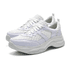 Tênis Sneaker Chuncky Recortes em Branco
