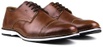 Sapato Masculino Brogue Derby Comfort Castor 8005