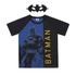 Camiseta Infantil Com Máscara Do Batman Azul