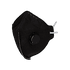 Máscara Adulto PFF2 (S) Preto Carvão Ativado - Kit com 10 un.