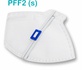 Respirador Descartável Tipo PFF2 (S) Branco - Kit com 10 un.