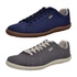 Kit 2 Pares Sapatênis Casual Top Franca Shoes Azul / Chumbo