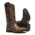Bota Texana Feminina - Atlanta Café / Craquelê Bronze - Roper - Bico Quadrado - Cano Longo - Solado Freedom Flex - Vimar Boots - 13123-A-VR