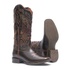 Bota Texana Feminina - Dallas Café / Glitter Max Vinho - Roper - Bico Quadrado - Cano Longo - Solado Nevada - Vimar Boots - 13125-B-VR