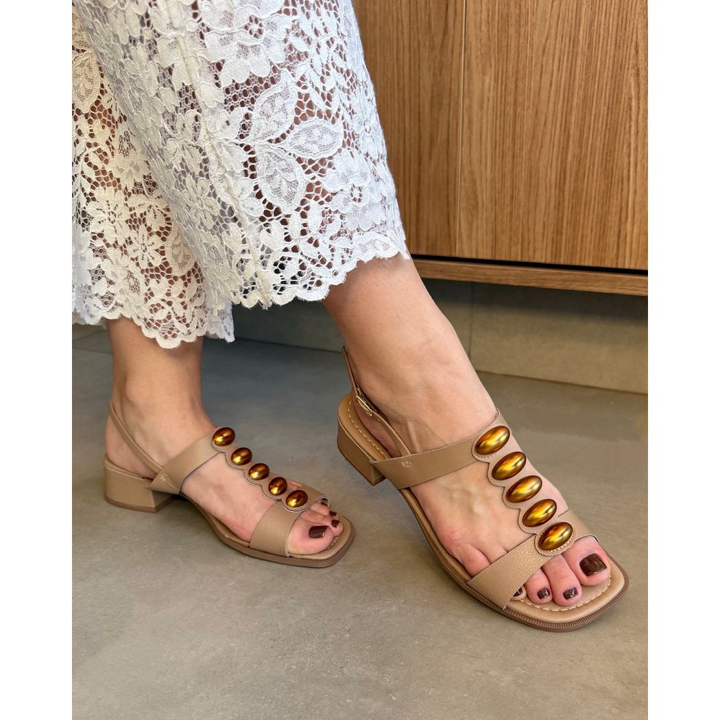 SANDÁLIA MALU BEGE - ETC. shoes
