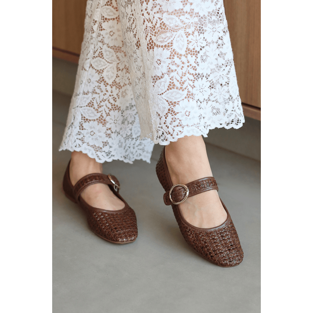 SAPATILHA ELISA COURO MARROM - ETC. shoes