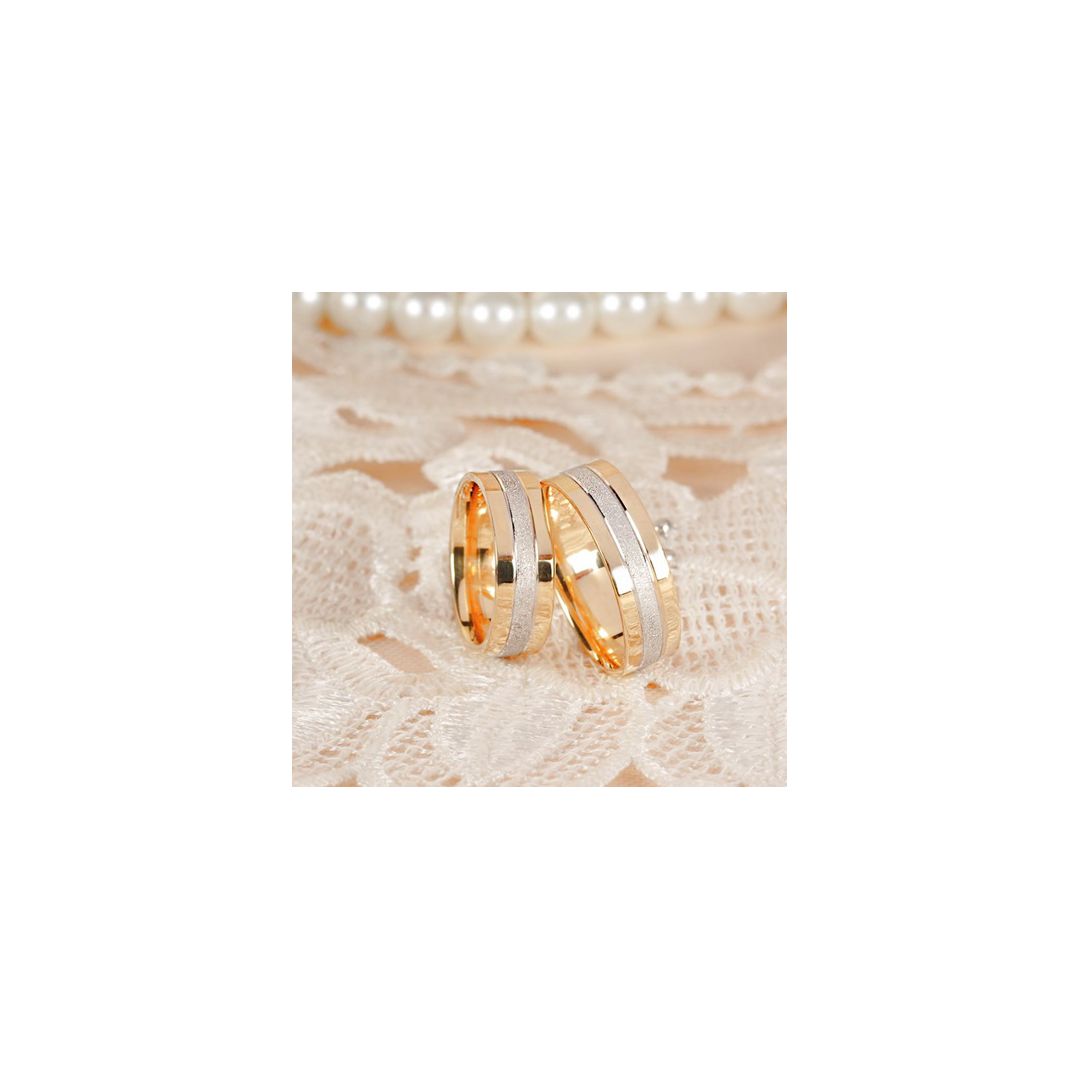 Aliança de Ouro 18k O PAR - RJ03BODAS - ALIANÇAS RAINHA VIRTUAL 