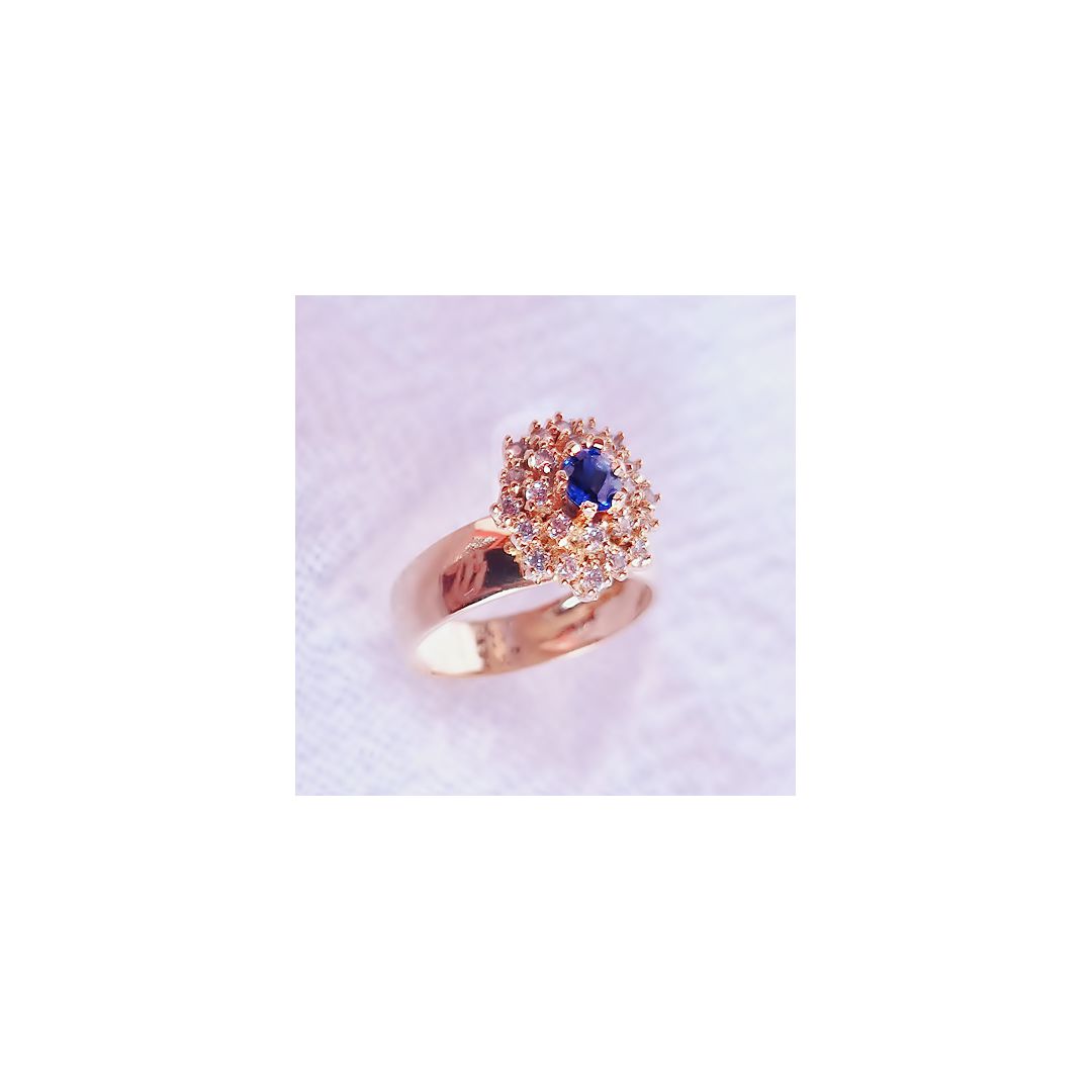 Anel de Formatura em Ouro 18k PEDRA NATURAL - CH59 - ALIANÇAS RAINHA VIRTUAL 