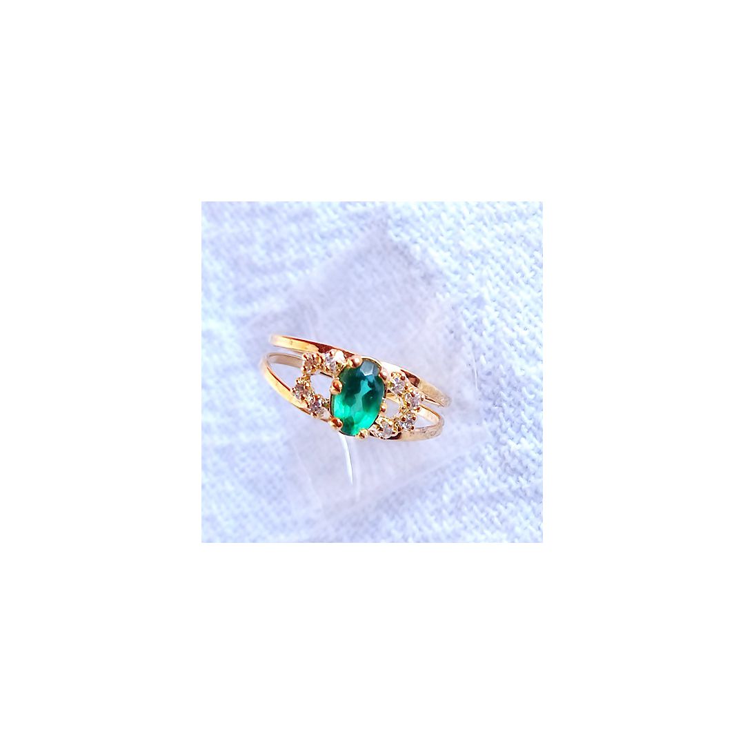 Anel de Formatura em Ouro 18k - CH57D - ALIANÇAS RAINHA VIRTUAL 