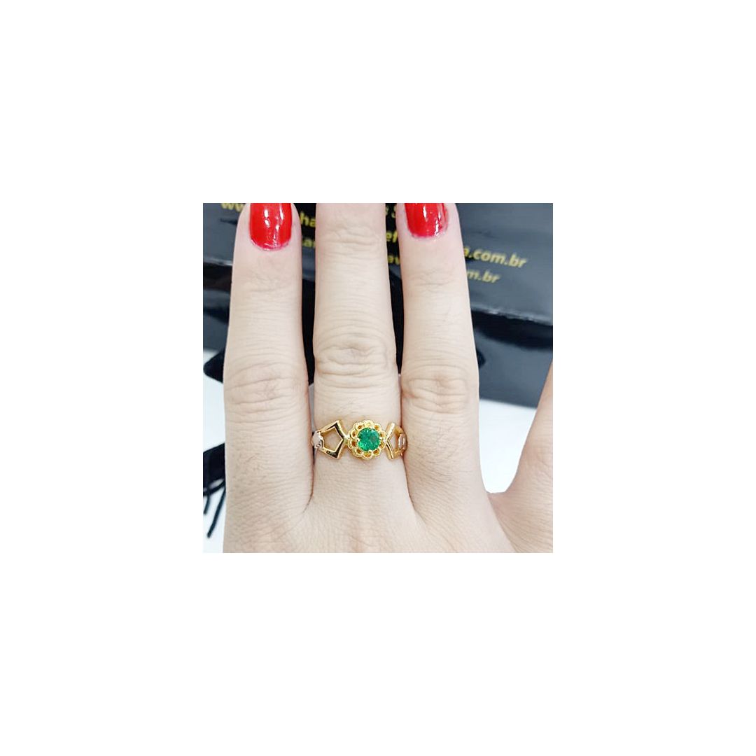 ANEL DE FORMATURA EM OURO 18K