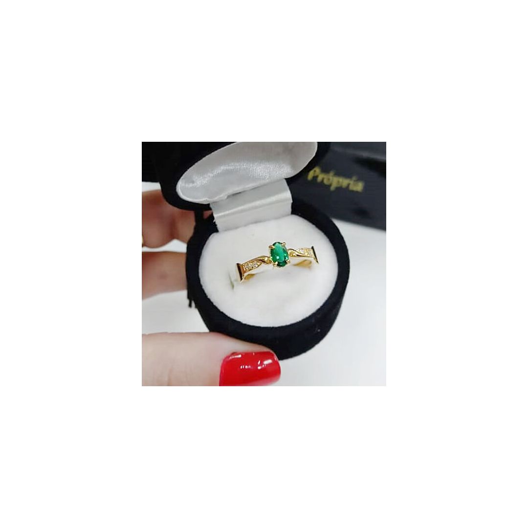 Anel de Formatura em Ouro 18k - AN0BA - ALIANÇAS RAINHA VIRTUAL 
