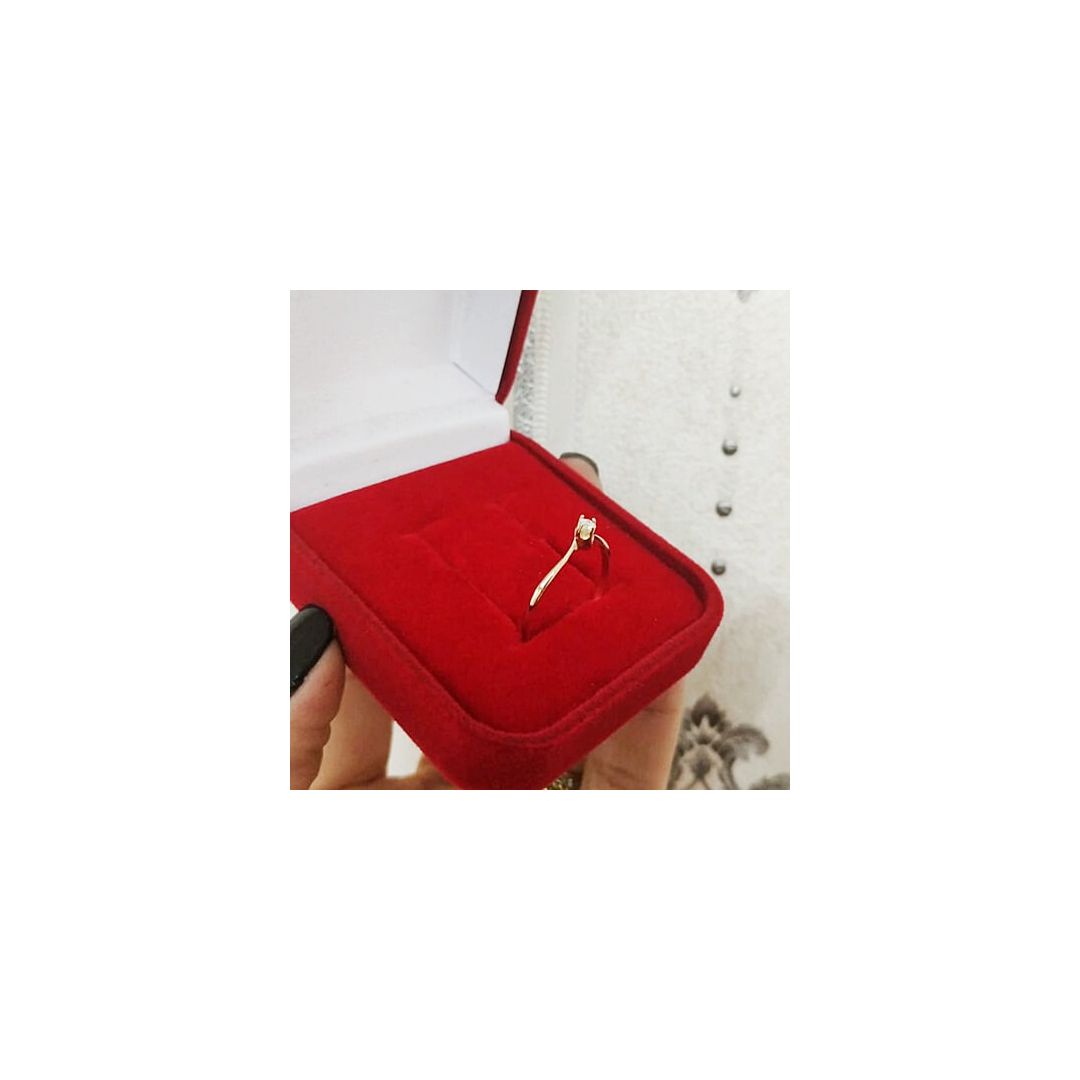 ANEL DE OURO 18K - CAMÉLIA OURO AMARELO - ALIANÇAS RAINHA VIRTUAL 