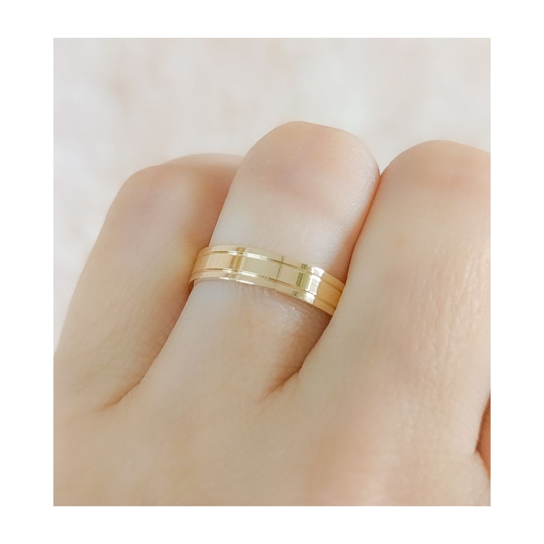 Aliança de Ouro 18k O PAR
