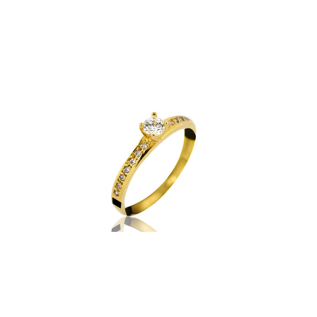 ANEL DE OURO 18K