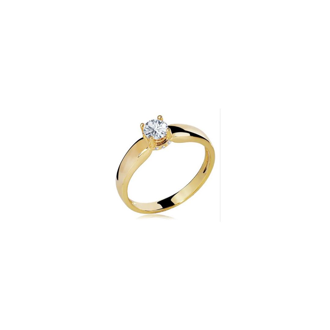 ANEL OURO AMARELO 18K - GUERREIRA - A14 - ALIANÇAS RAINHA VIRTUAL 