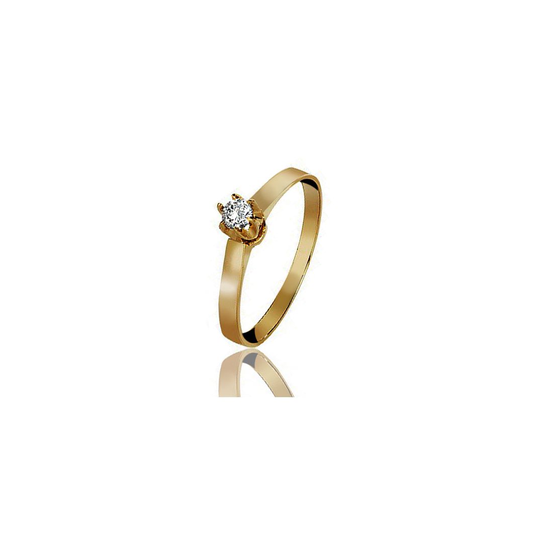 ANEL DE OURO 18K - LÍRIO - ALIANÇAS RAINHA VIRTUAL 