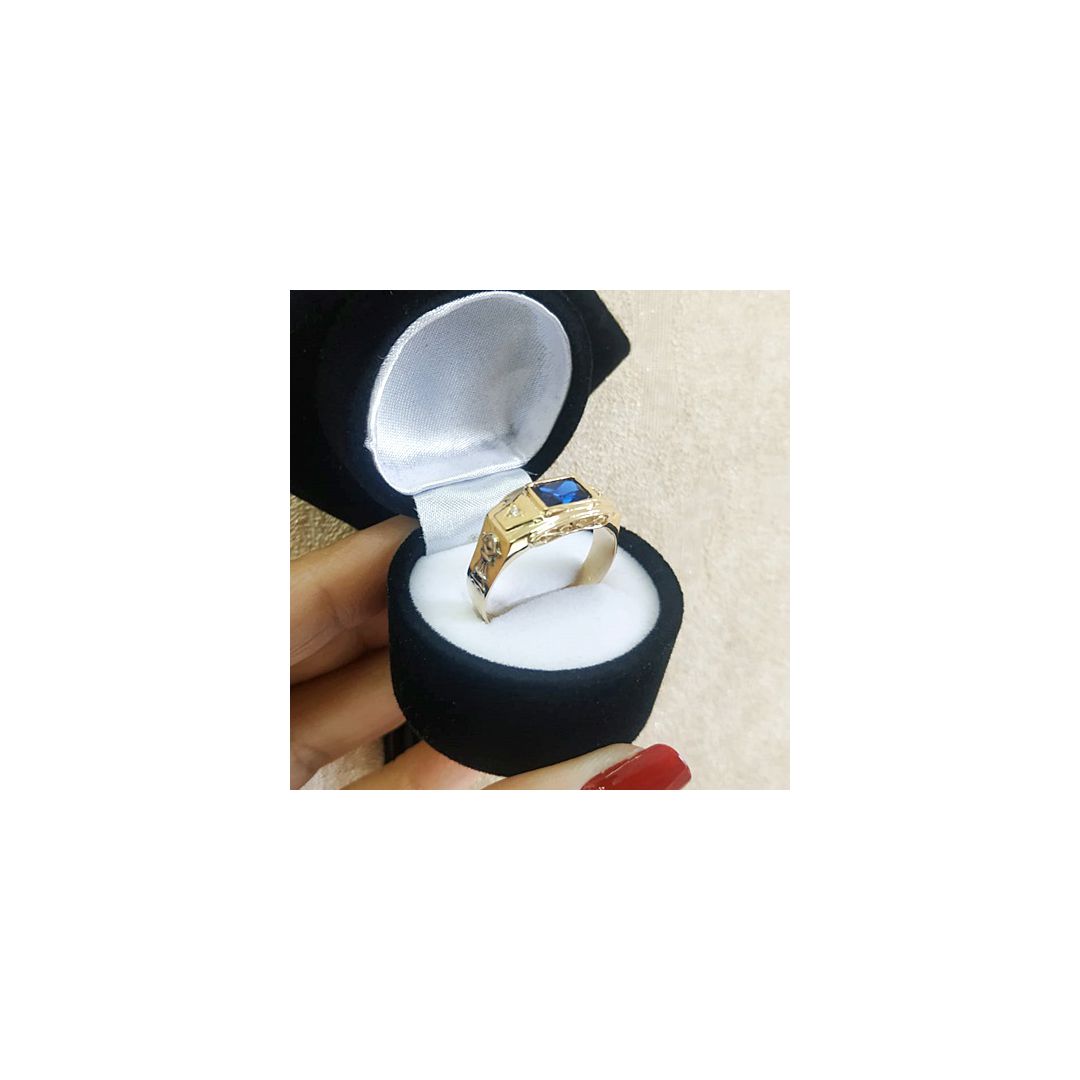 Anel de Formatura de Ouro 18k 