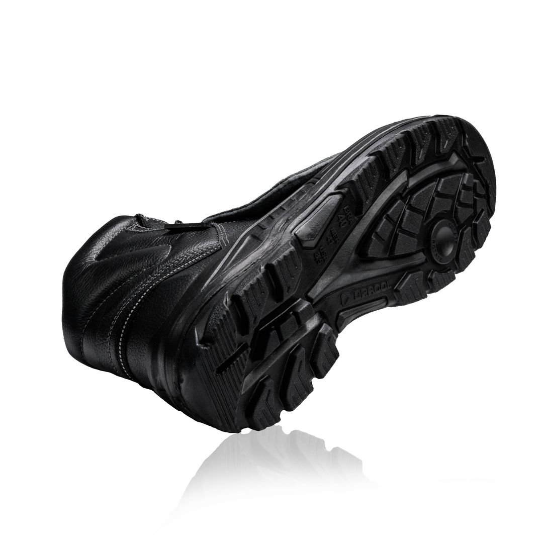 MANOBREIRO TITAN COURO ELETRICISTA METATARSO COMPOSITE PRP PU BORRACHA