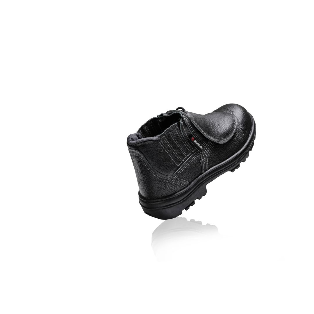 STONE BOTINA SEGURANÇA COURO METATARSO AÇO BORRACHA